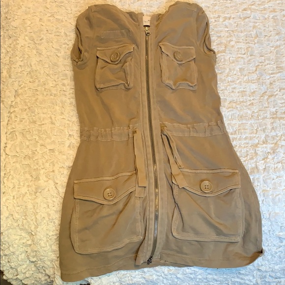 Gap | Hooded Zip Up Vest Dress - Picture 1 of 6